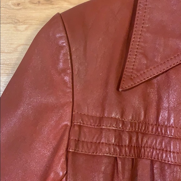 Vintage leather jacket - Picture 3 of 6